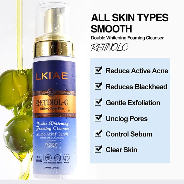 Hudblegning Lotion, Naturlige Ingredienser, Alle Hudtyper,5 I 1 Sæt