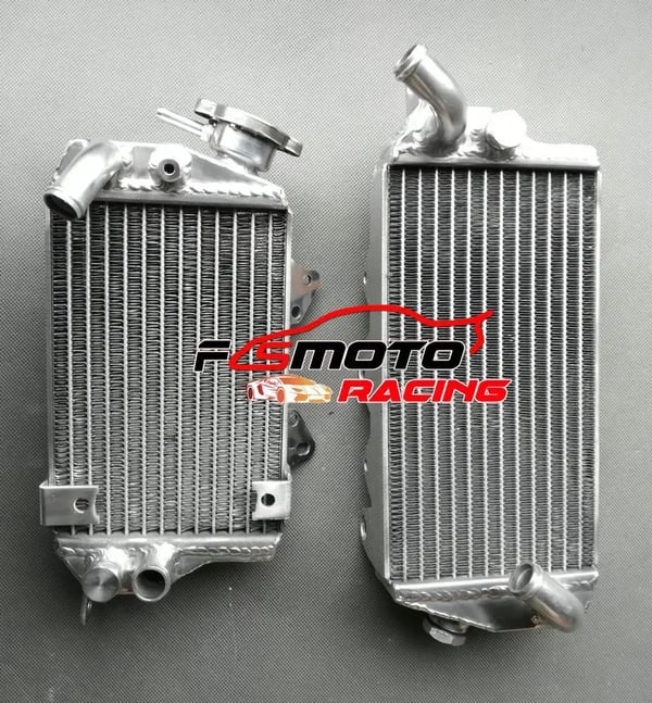 Radiator, Aluminiumlegering, Kompatibel med Kawasaki KLX650, Dimensioner til 1993-1996 modeller, Effektiv varmeafledning, Letvægtsdesign