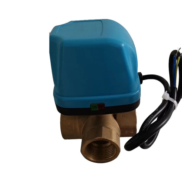 Elektrisk ventil, 6W effekt, G1-1/4 krop, hurtig respons
