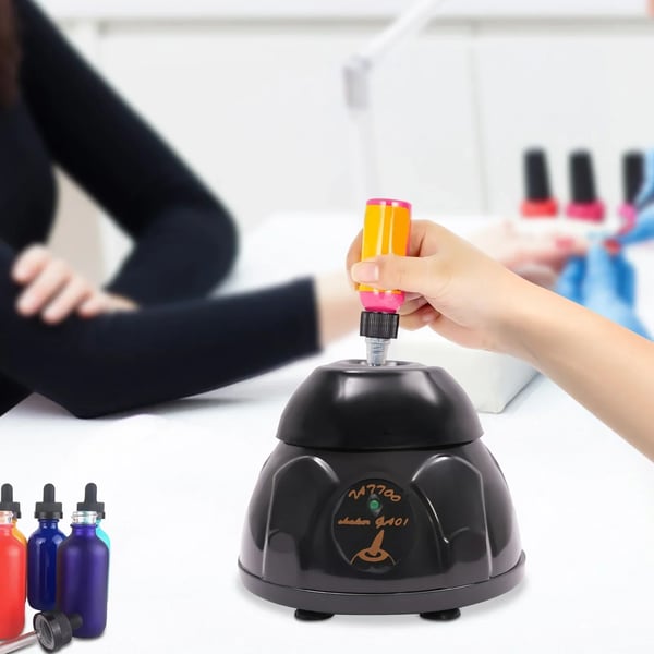 Mini Vortex Mixer, Berøringsaktiveret, Høj Effektivitet,sort