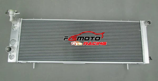 Radiator, 3 Rækker, Aluminium Materiale, Kerne Størrelse 279mm x 785mm x 52mm, Indløb Størrelse 32mm, Udløb Størrelse 38mm