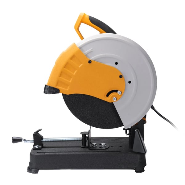 Pyörösaha, 355 mm terän halkaisija, 2400 W syöttöteho, 3800 rpm tyhjäkäyntinopeus, 230 V jännite, AC-virtalähde