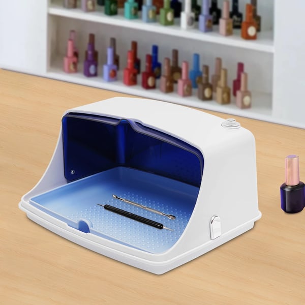 UV Sterilisatorboks, 220-240V, Dimensioner: 29x22x17cm, Effekt: 5W, Frekvens: 50Hz, Desinfektionstid: 30min