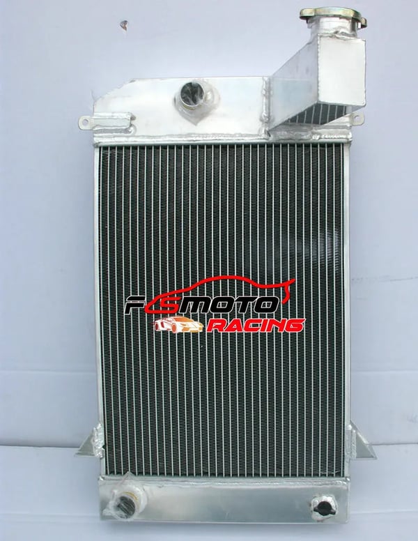 Aluminium Radiator, 62MM Kerne Størrelse, 3 Række Design, Kraftig Ydelse
