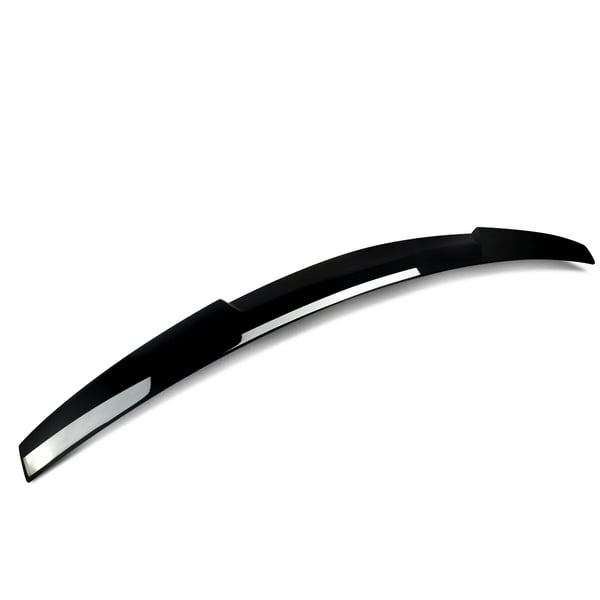 Spoiler Lip, M4 Stil, Kompatibel med Audi A4 S-Line B8 S4 RS4,glans sort