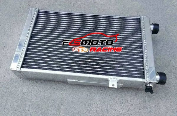 Radiator, 62MM, 3 Rækker, Kerne Størrelse 395mm x 268mm x 62mm, Samlet Størrelse 500mm x 331mm x 106mm, Kompatibel med Lotus Europa Coupe S1 1.5/1.6L
