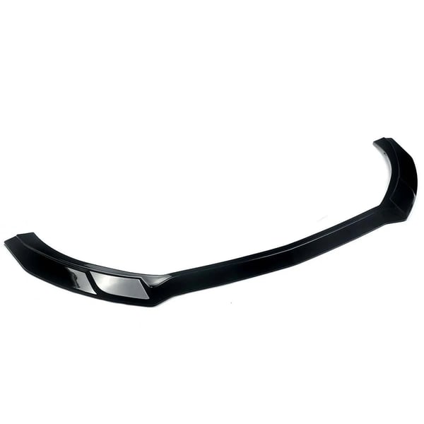 Front Bumper Lip Splitter, GT Stil, Nem Installation,Glans Sort