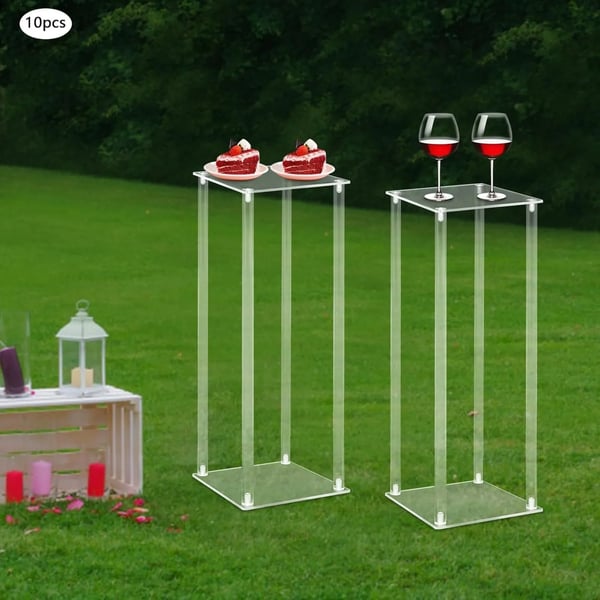 Blomsterstand, Elegant Design, Holdbar Akryl Konstruktion,HVID