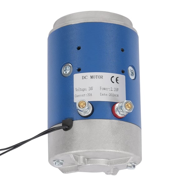 DC Motor, Høj Effektivitet, Alsidige Anvendelser,Blå