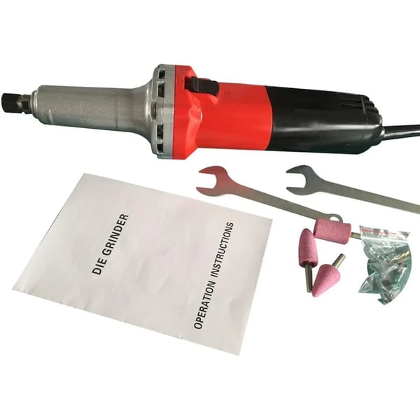 Elektrisk lige sliber, 750W effekt, 0-27000 RPM hastighed,Som vist