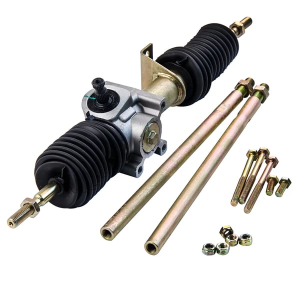 Servostyring rack og tandhjul, kompatibel med RZR 800, stålmateriale, længde 88 cm, vægt 3,74 kg, holdbar konstruktion