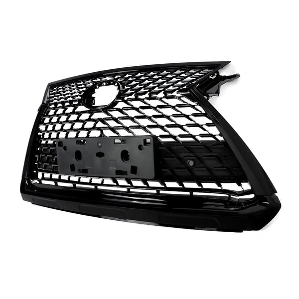Front Gitter Lexus RX350 RX450h, Sport Stil, Holdbar ABS Plastik, Blank Sort