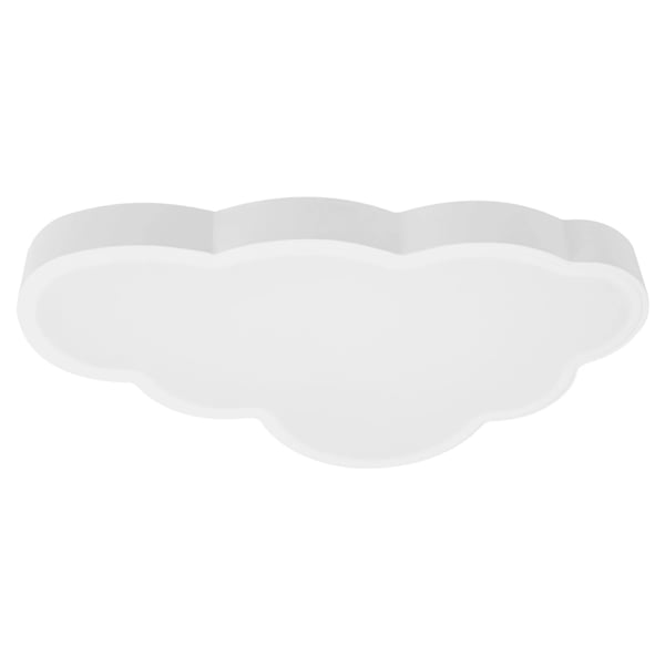 Skyformet Loftlampe, 36W Effekt, Varmt Lys ved 3000K,HVID