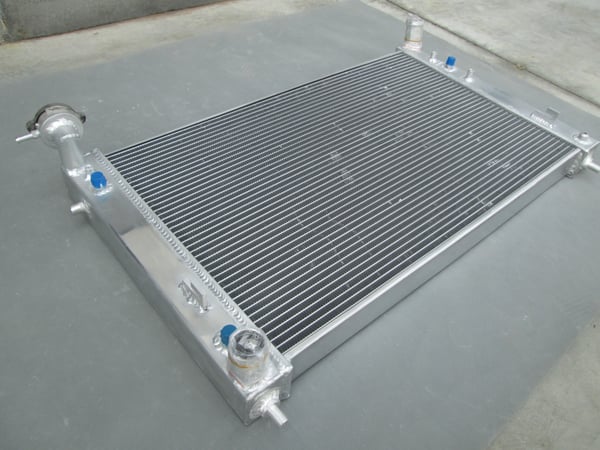 Radiator, SILIKONE, 60cm x 45cm x 5cm, Kompatibel med PEUGEOT 206, Forbedrer køleeffektiviteten, Høj holdbarhed