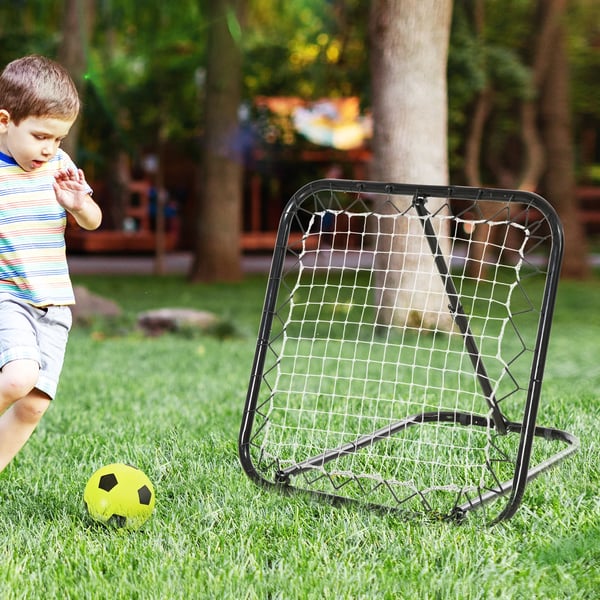 Rebound Net, Justerbar Vinkel, Holdbar Konstruktion,Sort