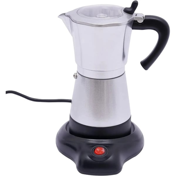Espresso Maskine, 480W Effekt, 300ml Kapacitet,Sølv