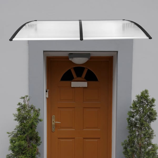 Markise, Holdbar Polycarbonat Konstruktion, UV Beskyttelse,Gennemsigtig