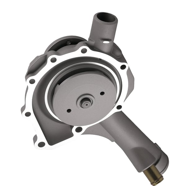 Vandpumpe, Aluminium Materiale, Varelængde 30,4 cm, Varebredde 18,9 cm, Varehøjde 18,7 cm, Impeller Vane Antal 4