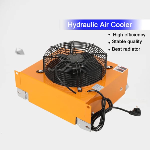 Hydraulikolie Køler, Flowhastighed 100 l/min, Arbejdstryk ≤ 20 bar, Ventilator Effekt 100 W, Kølekapacitet 5.8 kW, Ventilator Spænding 220 V/50 Hz