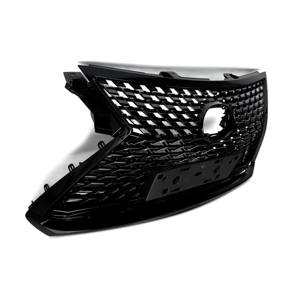 Front Gitter Lexus RX350 RX450h, Sport Stil, Holdbar ABS Plastik, Blank Sort