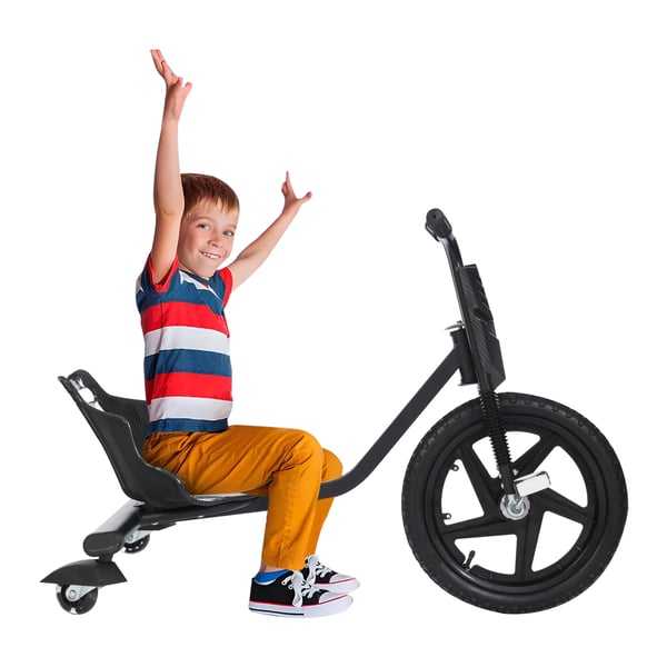 Drift Trike, Säädettävä Istuin, 360° Kääntyvä Takapyörä,musta