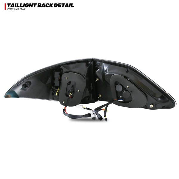 LED-takavalot, ABS-muovia, musta kotelo, kirkas linssi, 12V jännite, 35 wattia
