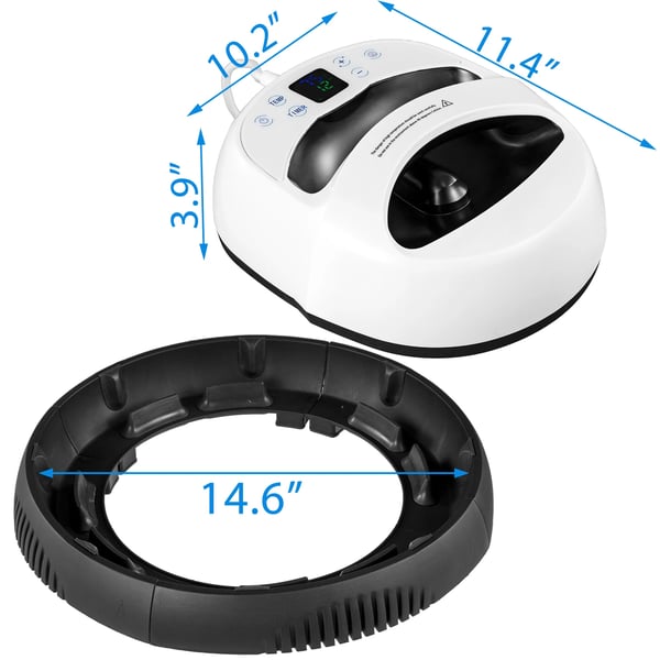 Värmepressmaskin, Användarvänlig, Handsfree-operation,VIT