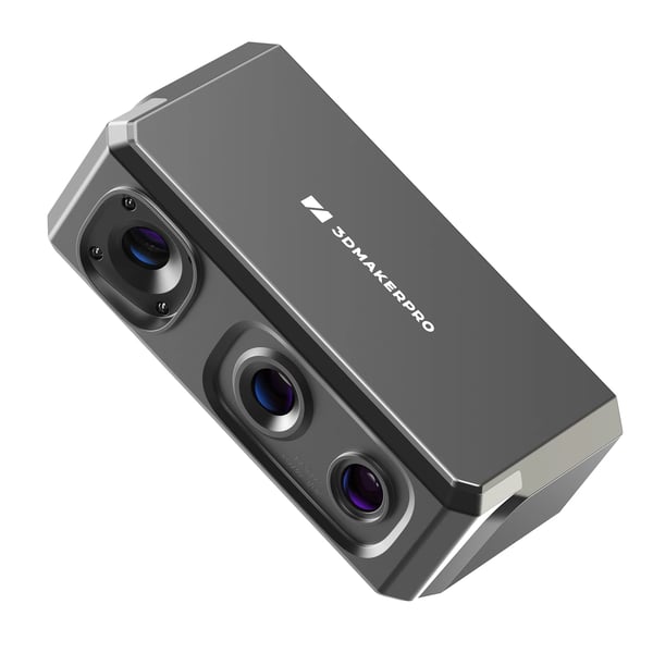 3D-skanneri, 0,02 mm tarkkuus, kevyt muotoilu, saumaton skannaus