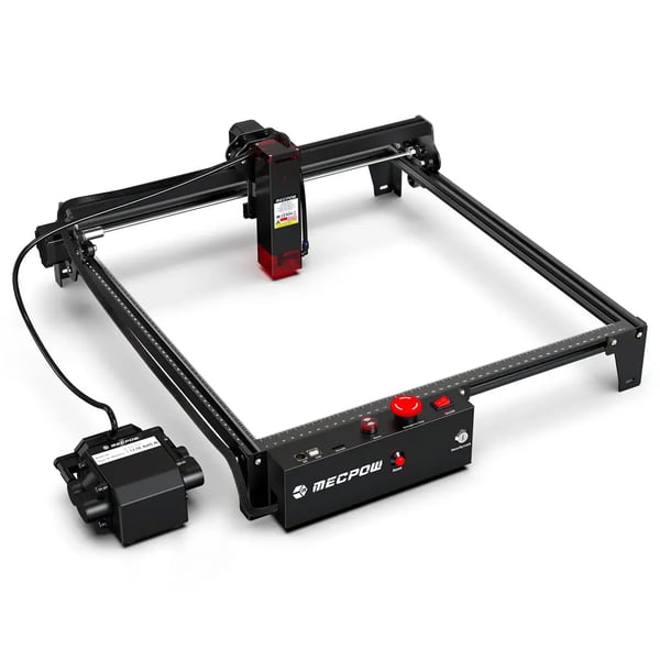 Lasergravering Maskine, Høj-Præcision, Sikkerhedsfunktioner,Mecpow X3 Pro 10W, EU