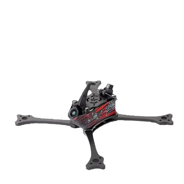 Racerramme, 195 mm akselafstand, kulfiber materiale, Anbefalet alder: 14 år+, Modelnummer: Wind5 Lite V2, KV1100 tekniske parametre