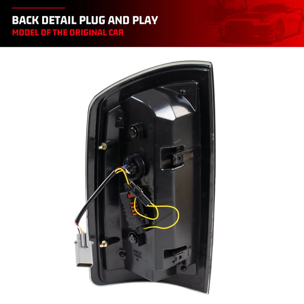 LED Baglygter, Dynamisk Animation, Sekventiel Blinklys