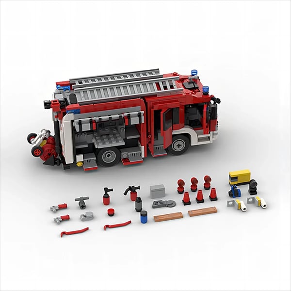 Samlesæt, 1019 dele, kompatibelt med standard systemer,1019PCS