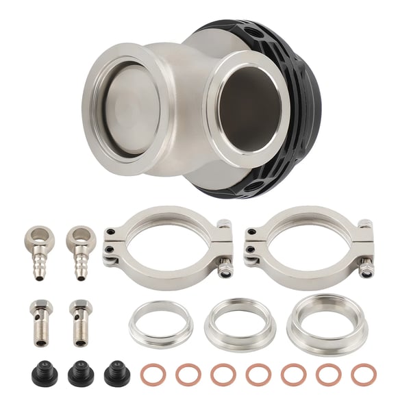 Ekstern Wastegate, 38mm Flange Diameter, 1.8 kg Vægt, 26mm Længde, 4 Cylinder Kompatibilitet, 1.0-3.0L Slagvolumenområde