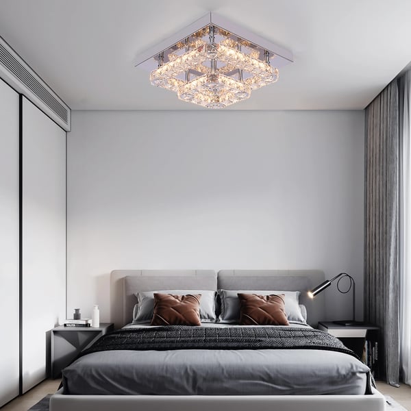 Kronleuchter, Elegant Design, Energi Effektiv Belysning,HQ-3MF2-SS, Ændringsbar