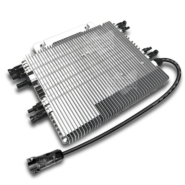 Mikroinvertteri, 2000W Teho, Sisäänrakennettu WiFi-toiminto,DC 22-50V, AC 230V, 2000W