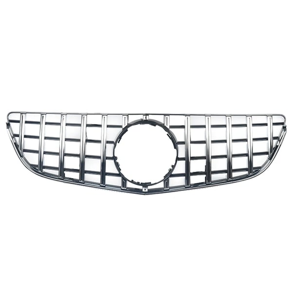 Frontgitter, Kompatibel med E-Klasse Coupe-modeller, Holdbar ABS-konstruktion,Som vist