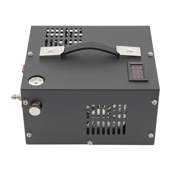 Bærbar PCP Luftkompressor, 30MPa Tryk, 300W Effekt, Bilbatteridrevet,EU, 12V