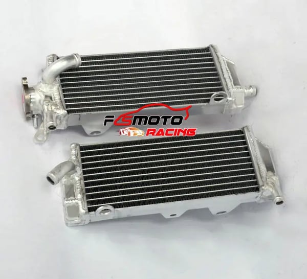 Yamaha YZ250F/YZ450F Aluminium Radiatorer, Holdbar Konstruktion, Præcisionspasform, Forbedret Køleydelse