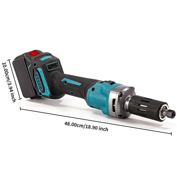 Vinkelsliber, Børsteløs Motor, Letvægtsdesign,1 Batteri, EU