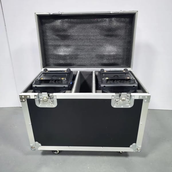 LED Zoom Wash Flight Case, DMX Scene Lys, Professionelt Brug