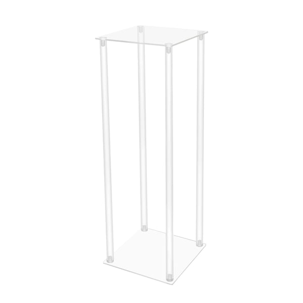 Akryl Blomsterdisplay Stativ, Elegant Design, Alsidig Brug,Klar
