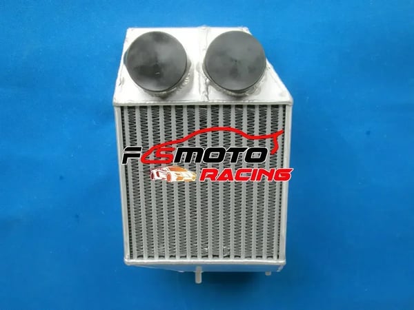 Aluminium Intercooler & Blæser, Frontplacering, Kompatibilitet med Renault R5 GT Turbo, Ydelsesforbedring, Letvægtsdesign