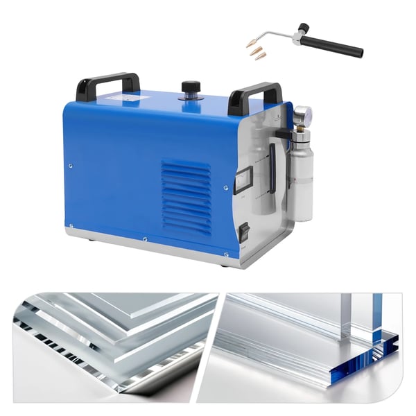 Oxygen-Hydrogen Generator, 400W Effekt, Bærbart Design,Poleringsmaskine