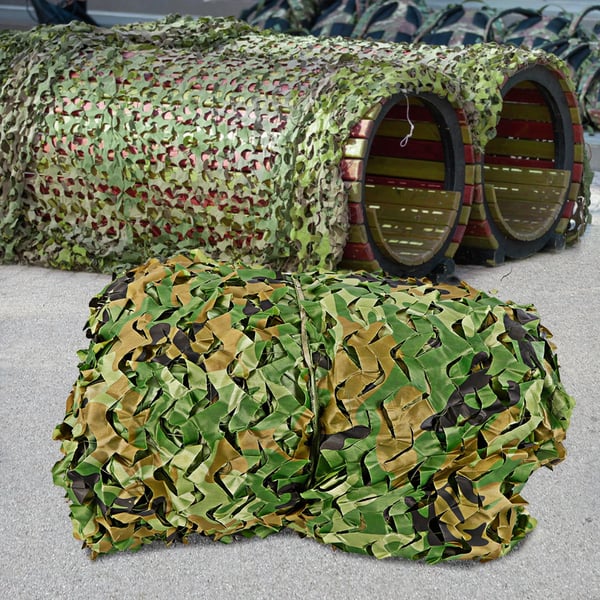Kamoflage Net, Højtemperaturbestandig, Holdbart Materiale,grøn