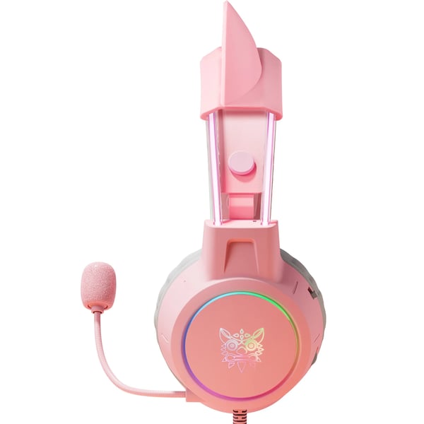 Gaming headset, komfortabelt design, RGB-belysning, universel kompatibilitet