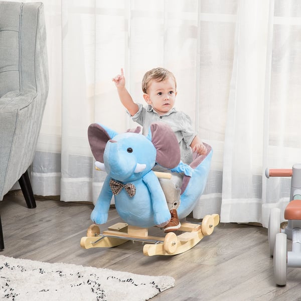 Gyngestol, Elefantform, Omstillelig Ride-On