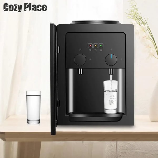 Vesijakaja, 550W lämmitysteho, 75W jäähdytysteho, 4L/h lämmityskapasiteetti, 1L/h jäähdytyskapasiteetti, mitat 270x235x370mm
