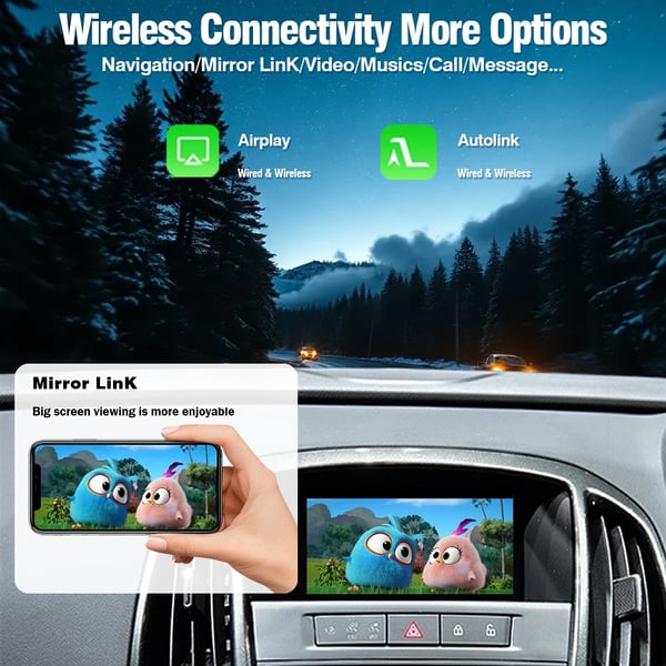 Multimedia Modul, Trådlös Anslutning, Telefonintegration,opel carplay