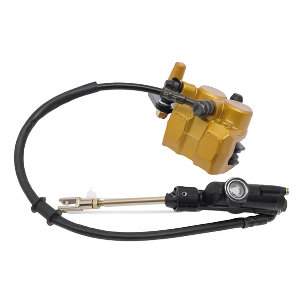Bageste hydrauliske bremsekit, holdbar konstruktion, forbedret ydeevne,Guld