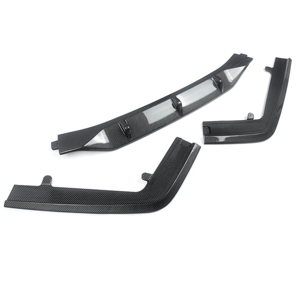 Bageste kofanger diffuser, M Sport kompatibilitet, 3-delt sæt,Kulfiberlook